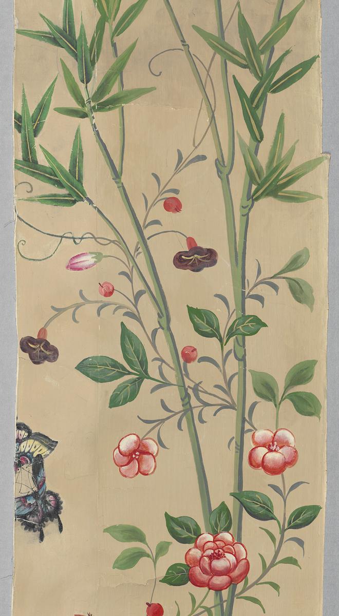 1970.1430.002 A Wall Covering, Top Detail