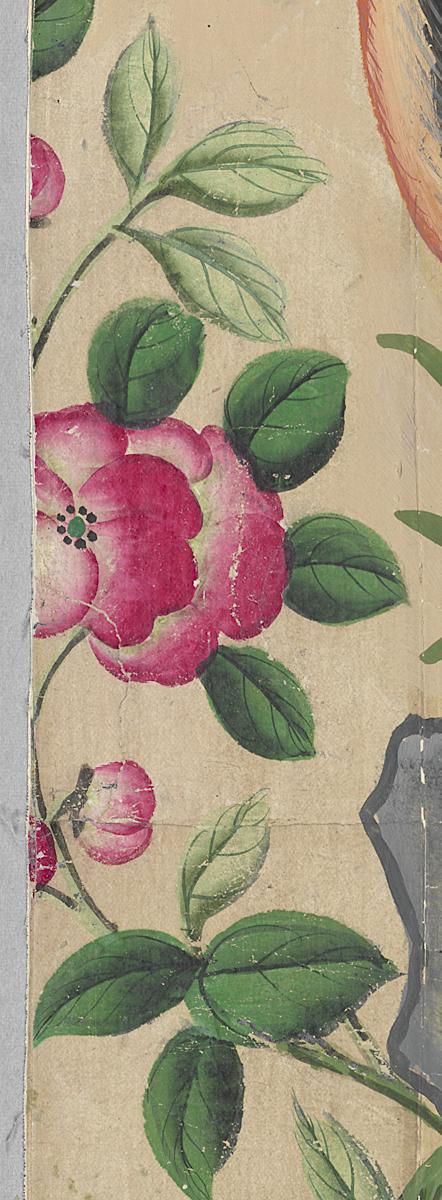 1970.1430.002 A Wall Covering, Bottom Middle Detail 3