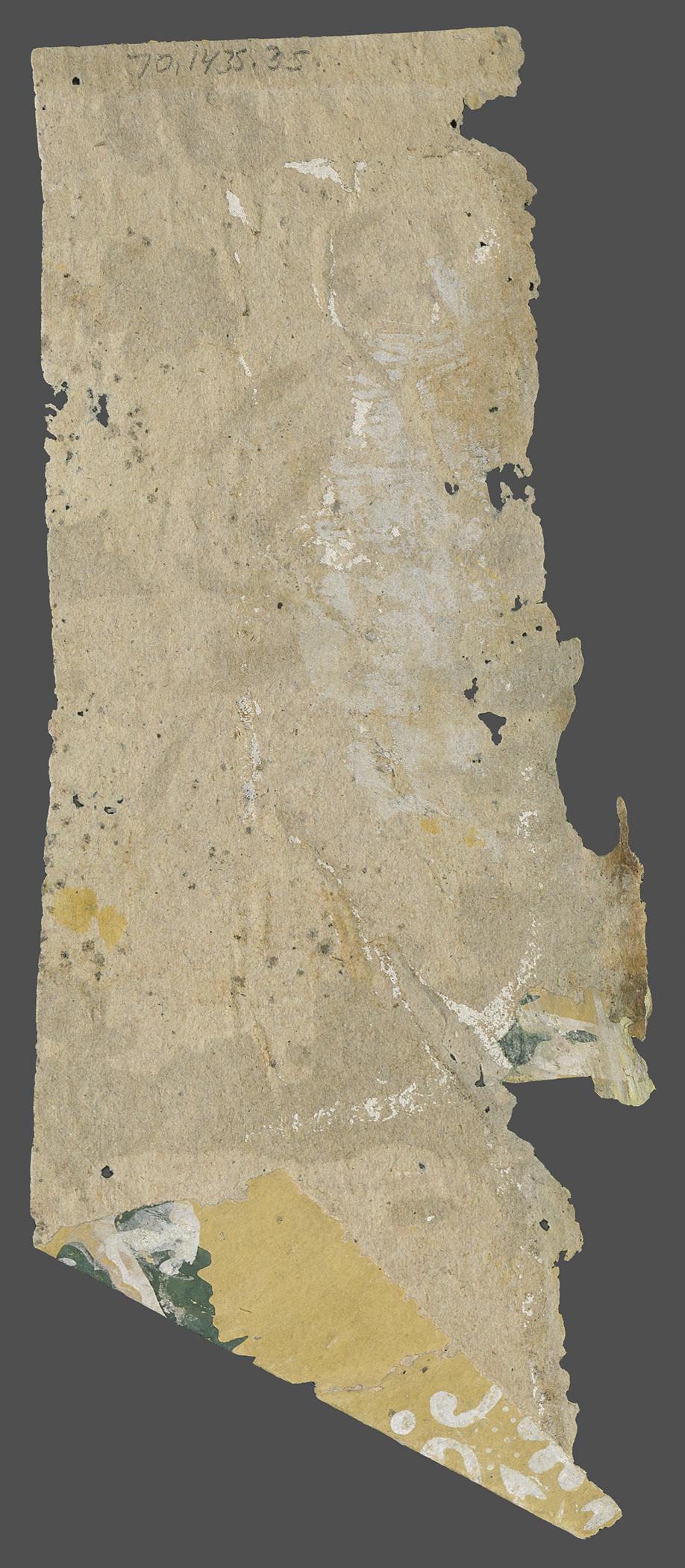 1970.1435.003 S Wall covering, view 2, reverse