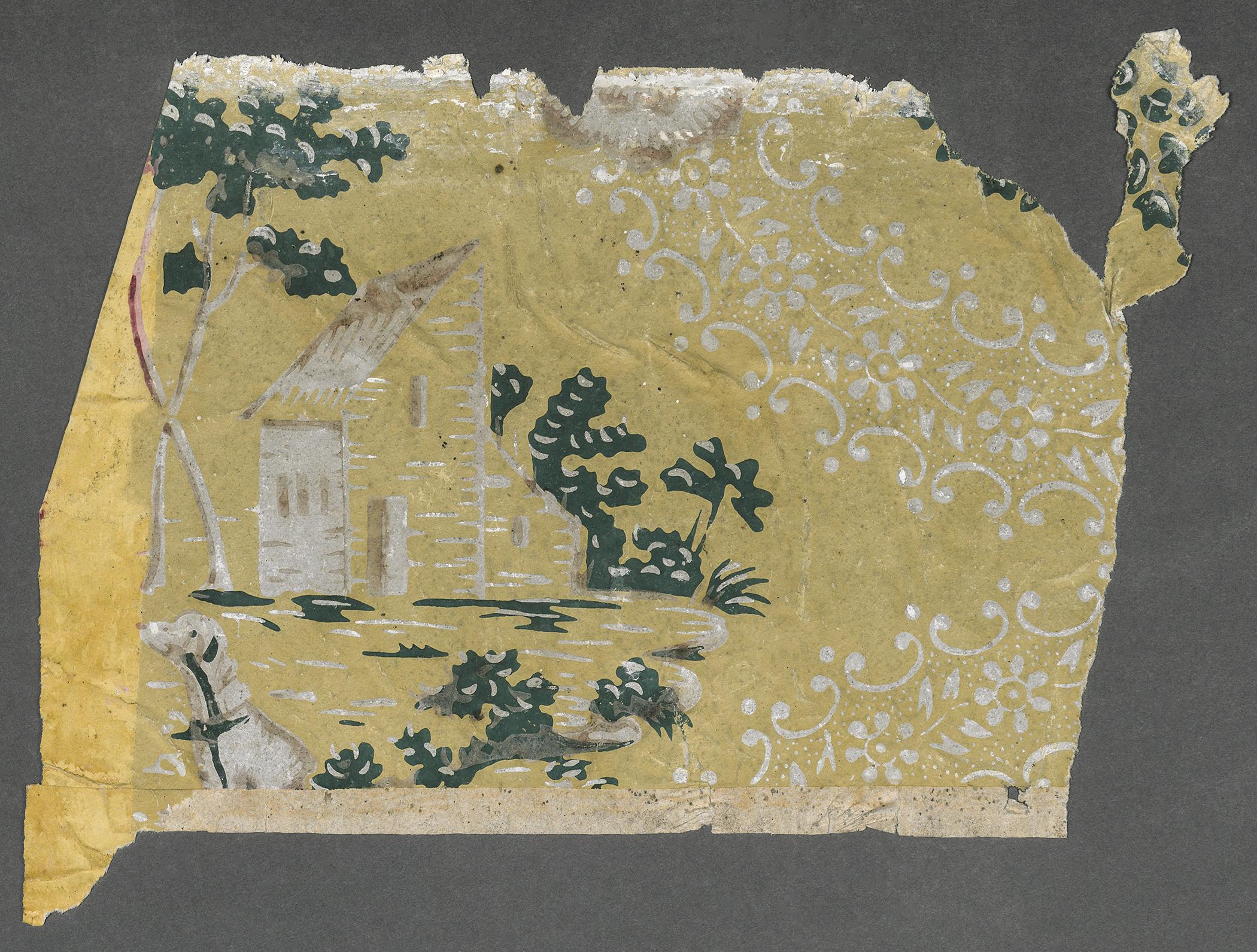1970.1435.003 C Wall covering, view 1