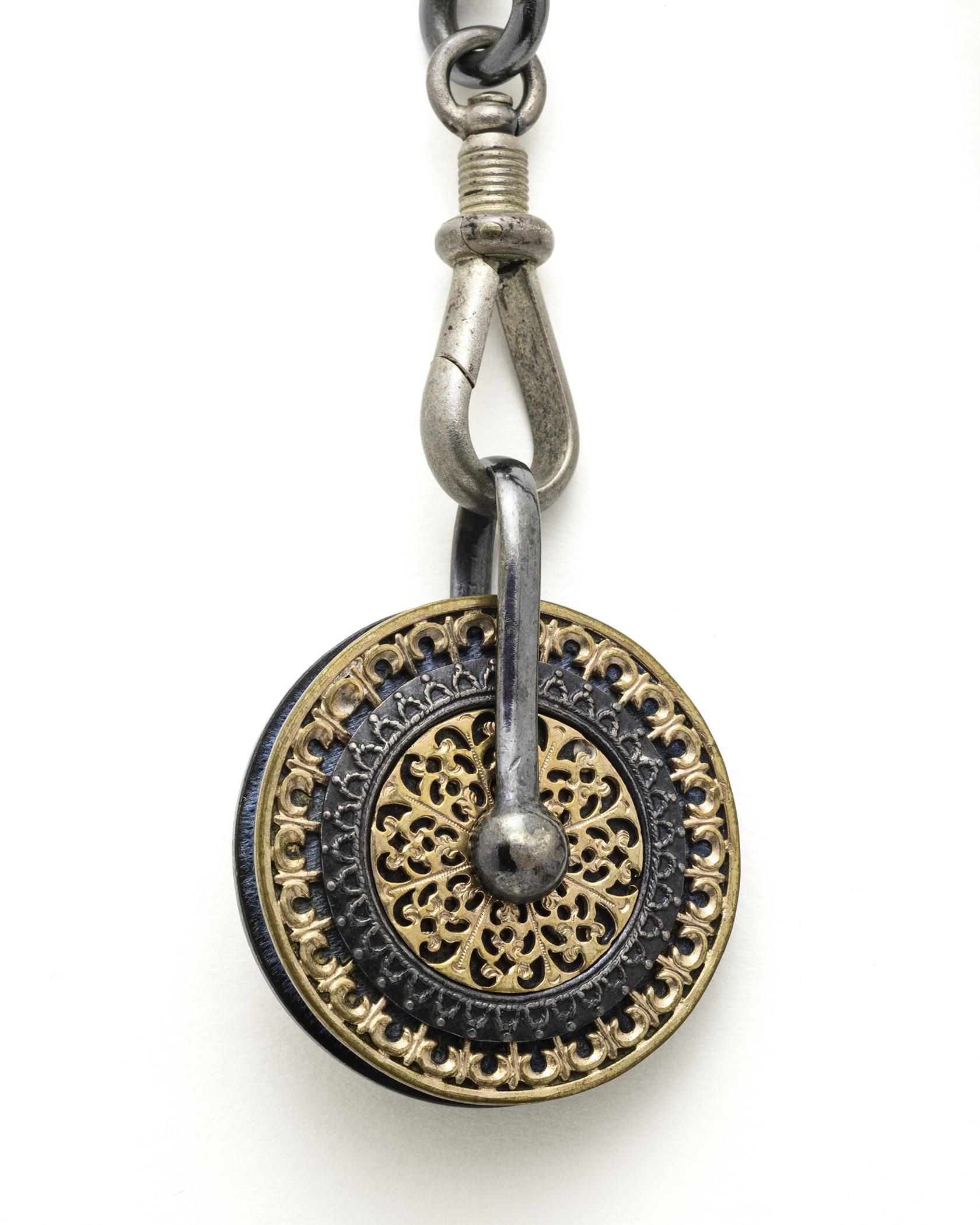 1970.1441 Tool (for needlework), Chatelaine, detail 1
