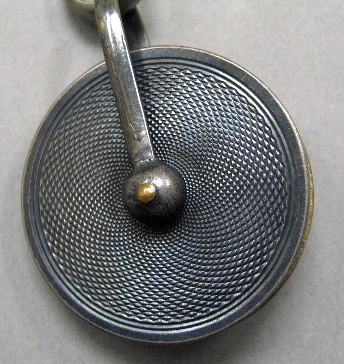 1970.1441 Silver Tool (for sewing) detail 4 underside
