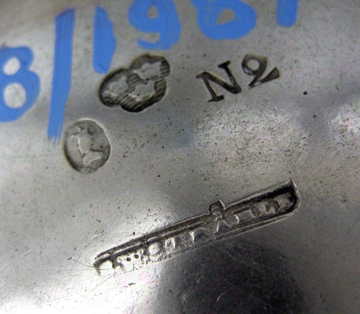 1970.1442 Silver Beaker mark