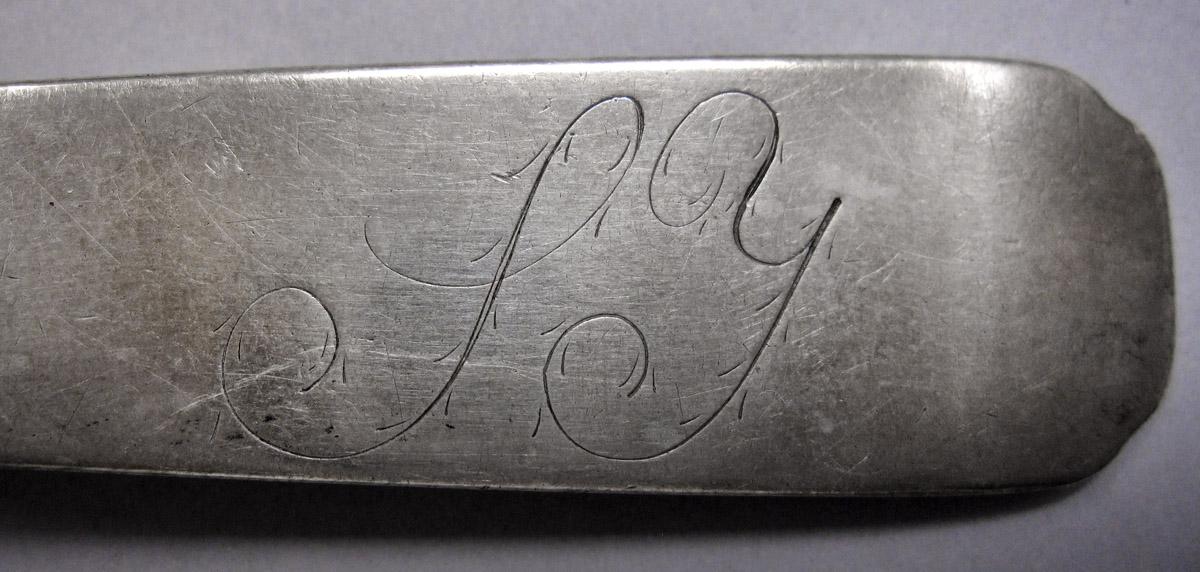 1971.0002 Spoon, engraving
