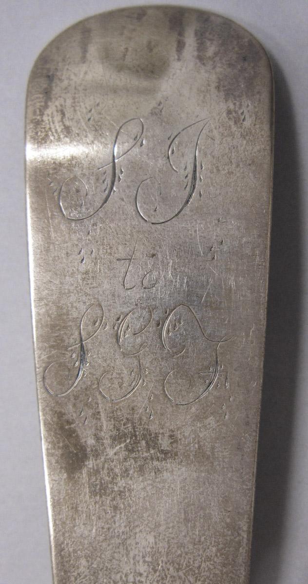 1971.0004 Spoon, engraving