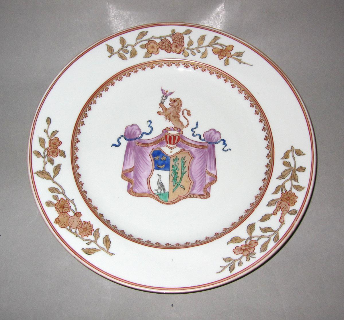 1971.0009 Porcelain plate