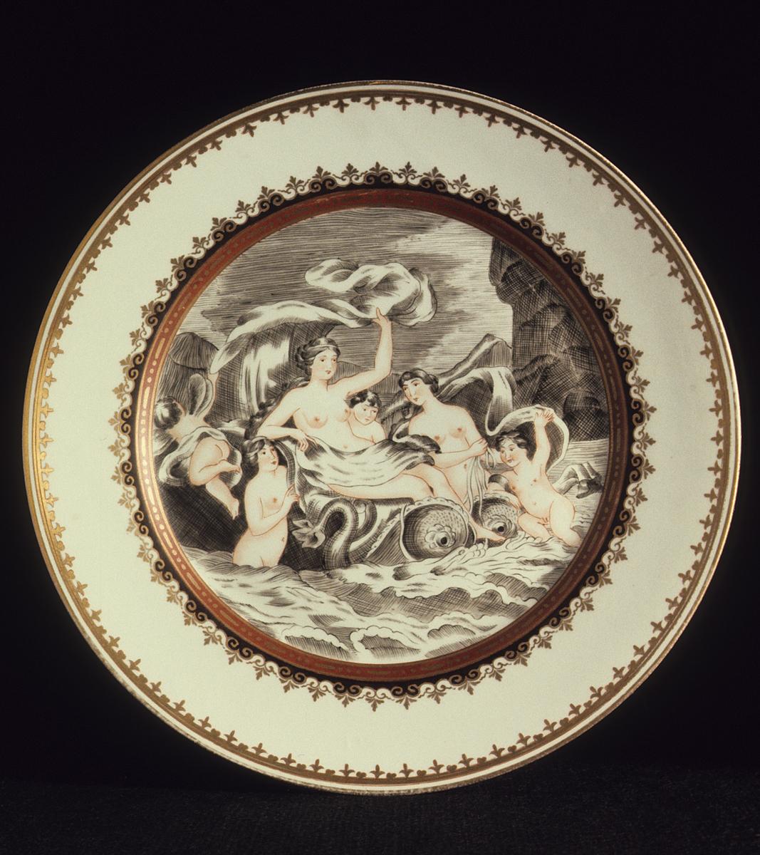 1971.0010 Porcelain plate