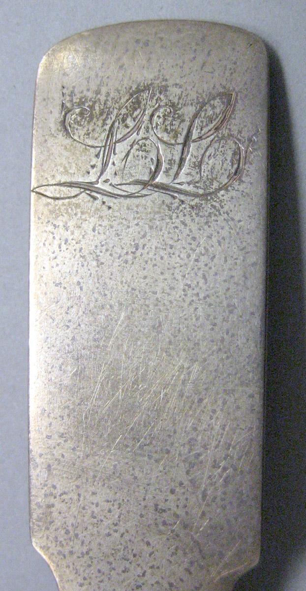 1971.0016 Silver Spoon engraving