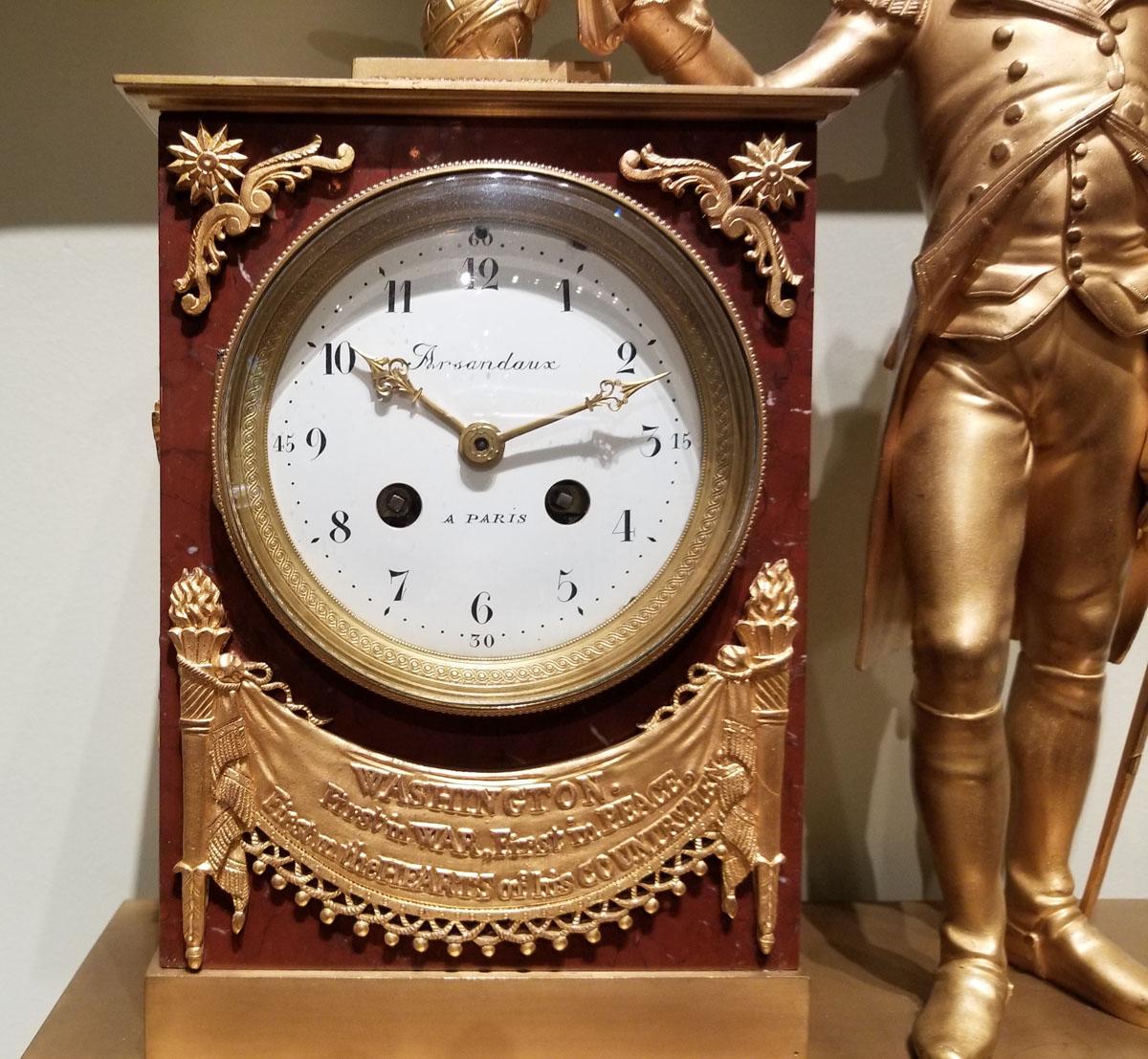 1957.0782 Mantle Clock view 4