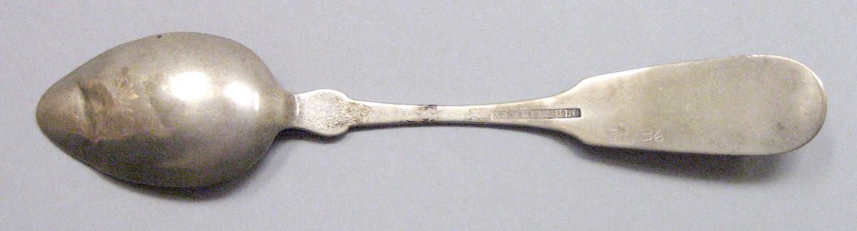 1971.0036 Silver Spoon underside