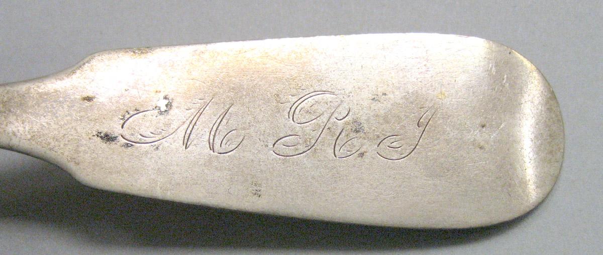 1971.0036 Silver Spoon engraving