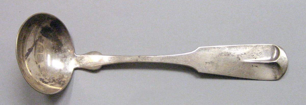 1971.0037 Silver Ladle upper surface