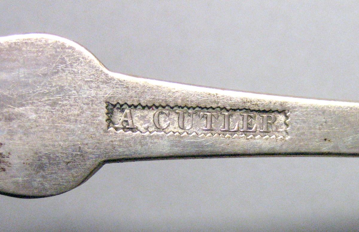 1971.0037 Silver Ladle mark