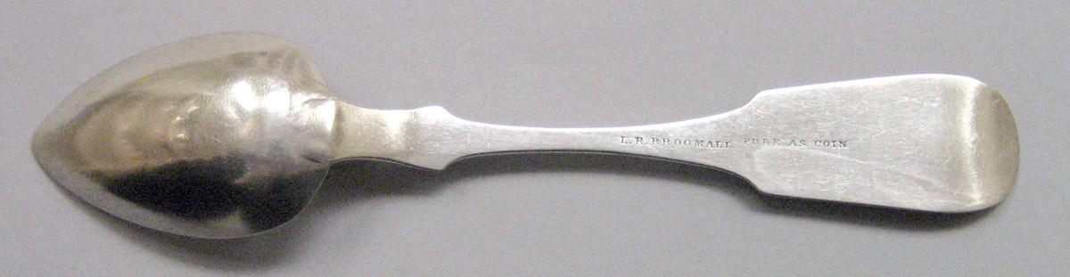 1971.0038 Silver Spoon underside