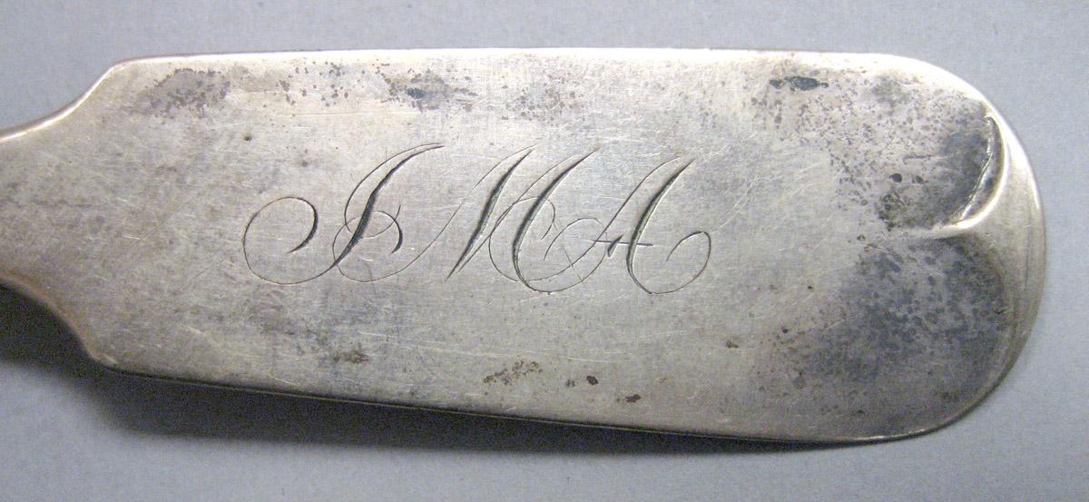 1971.0039 Silver Spoon engraving