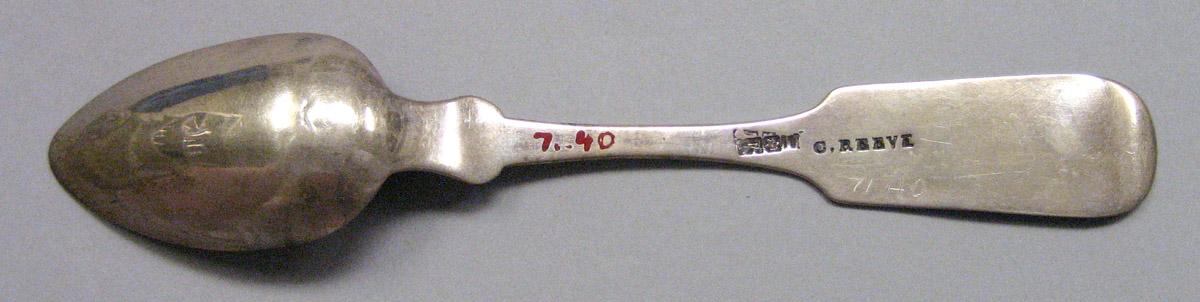 1971.0040 Silver Spoon underside