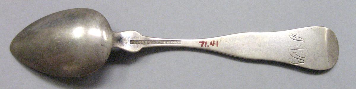 1971.0041 Silver Spoon underside