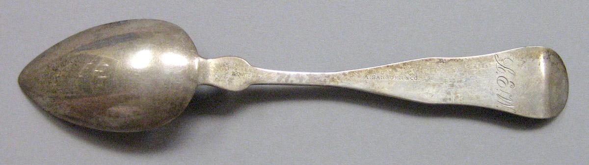 1971.0042 Silver Spoon underside