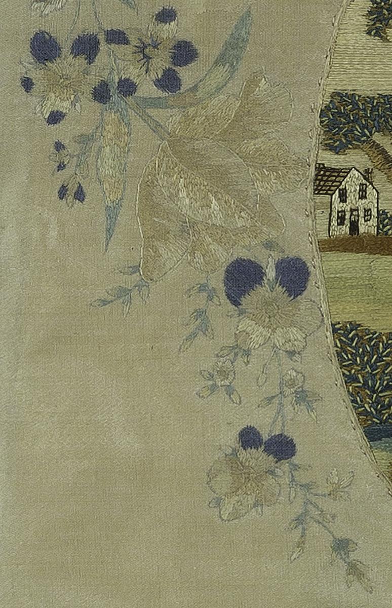 1957.0785 A Needlework Picture, Detail 9