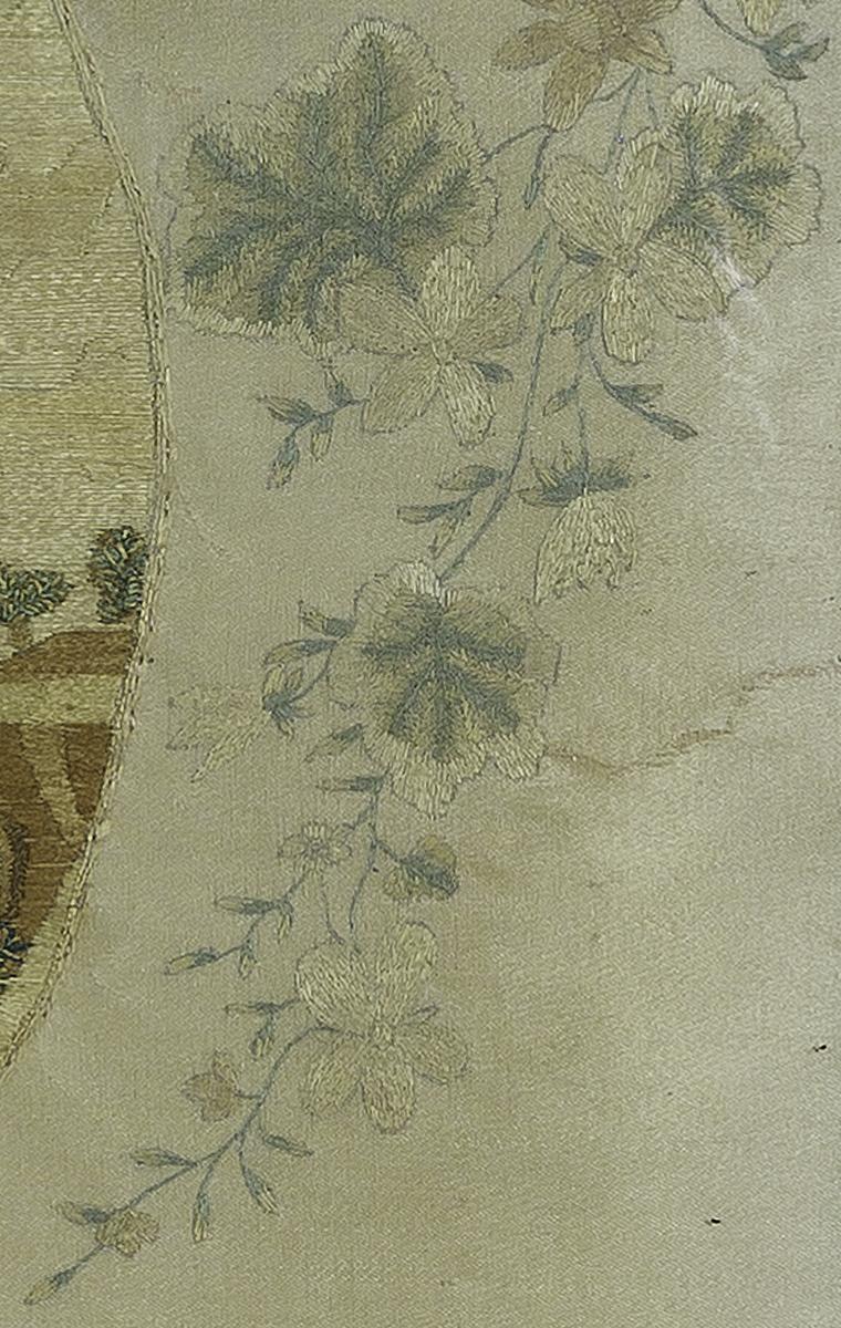 1957.0785 A Needlework Picture, Detail 11