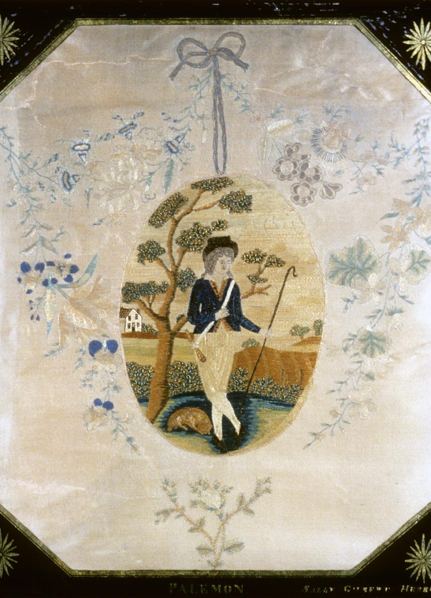 1957.0785 A Silkwork Picture