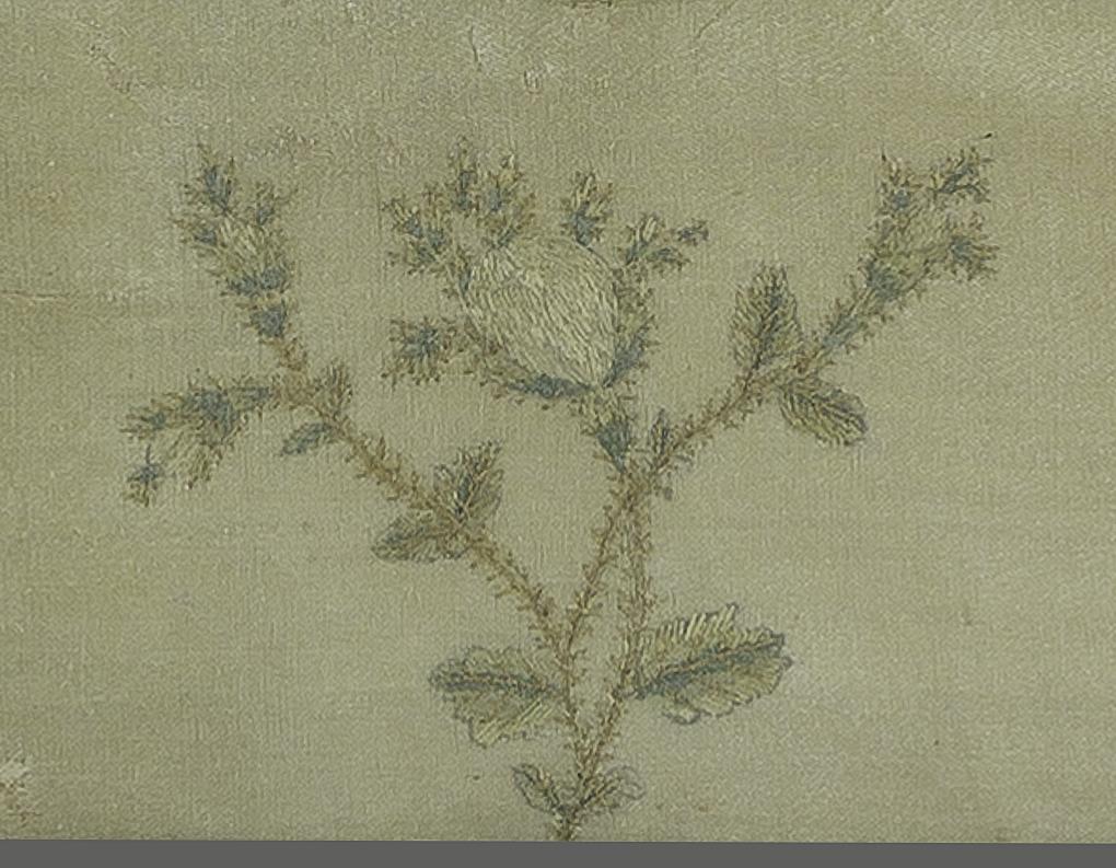 1957.0785 A Needlework Picture, Detail 4