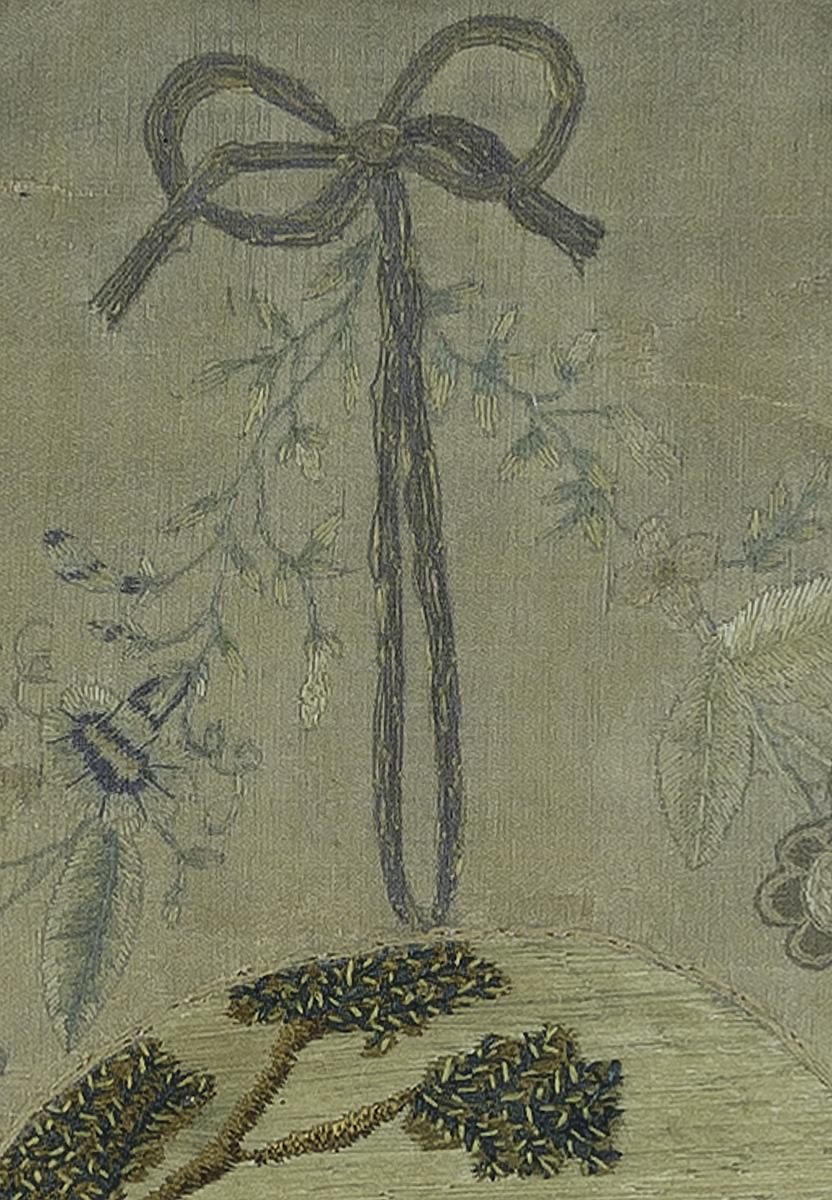 1957.0785 A Needlework Picture, Detail 5