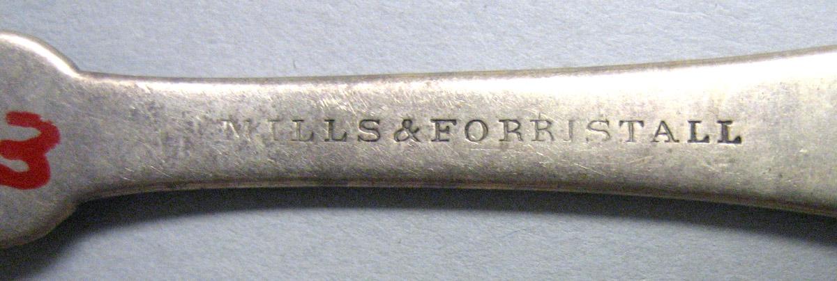 1971.0043 Silver Spoon mark