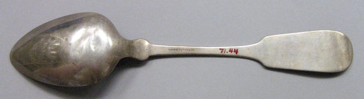 1971.0044 Silver Spoon underside