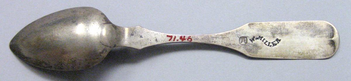 1971.0046 Silver Spoon underside