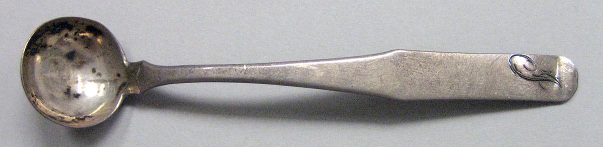 1971.0047 Silver Ladle upper surface