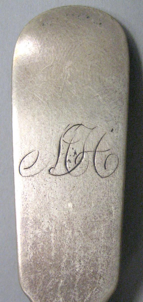1971.0048 Silver Spoon engraving