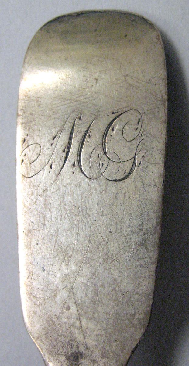 1971.0049 Silver Spoon engraving