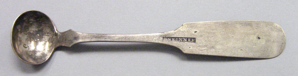 1971.0050 Silver Ladle upper surface