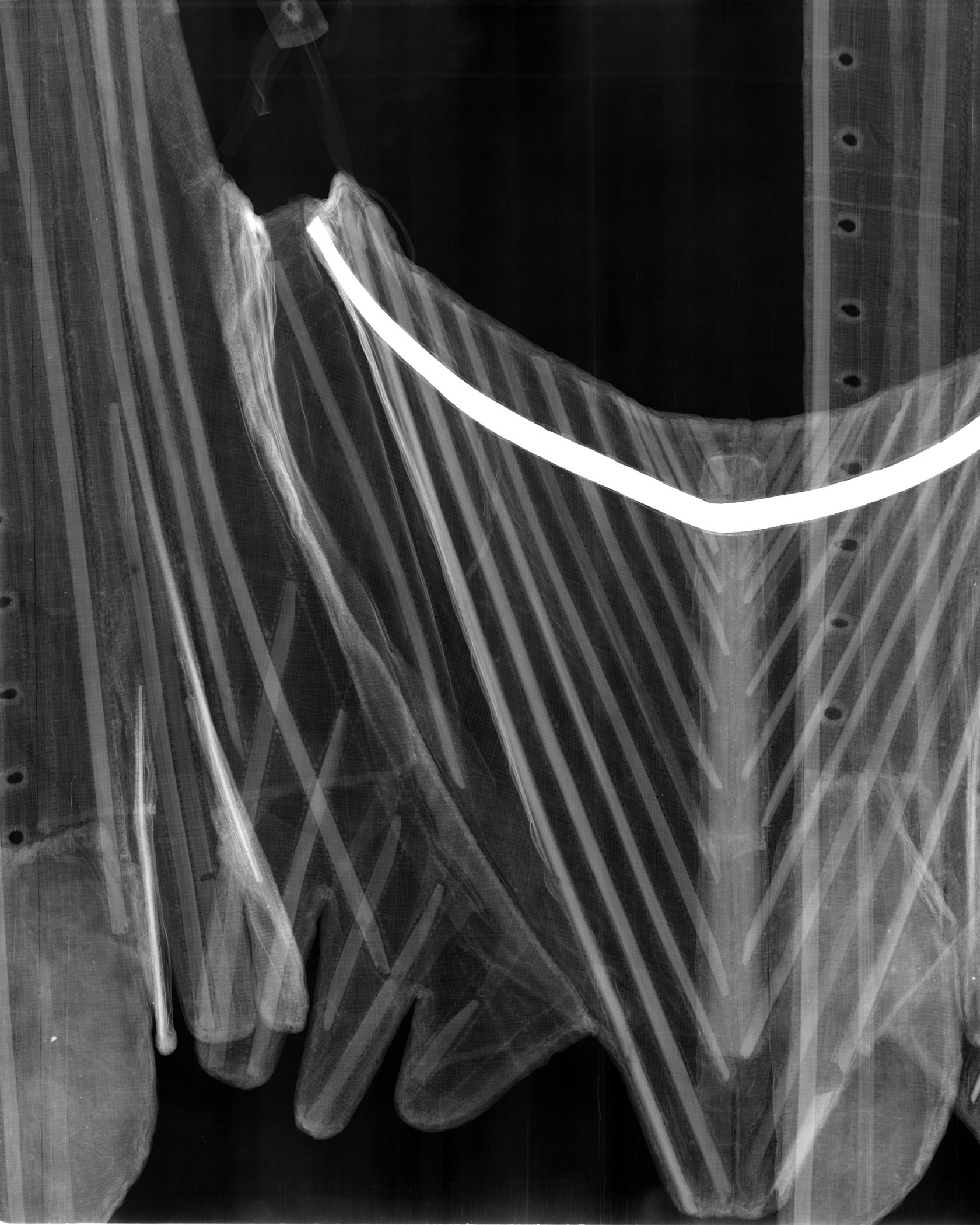 1952.0275 Stays, detail 1, x-ray