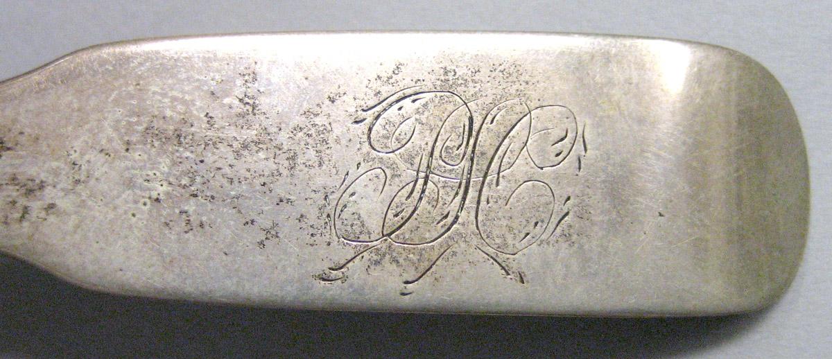 1971.0052 Silver Spoon engraving