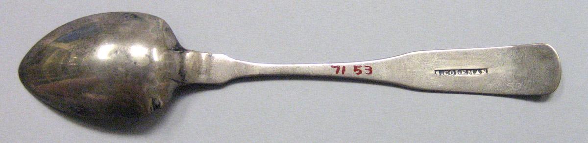 1971.0053 Silver Spoon underside