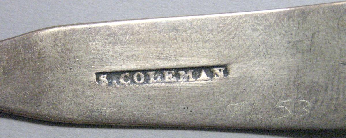 1971.0053 Silver Spoon mark