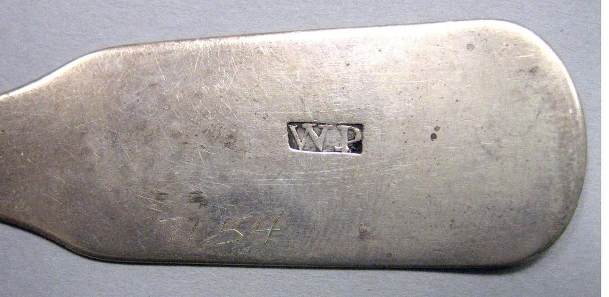 1971.0054 Silver Spoon mark