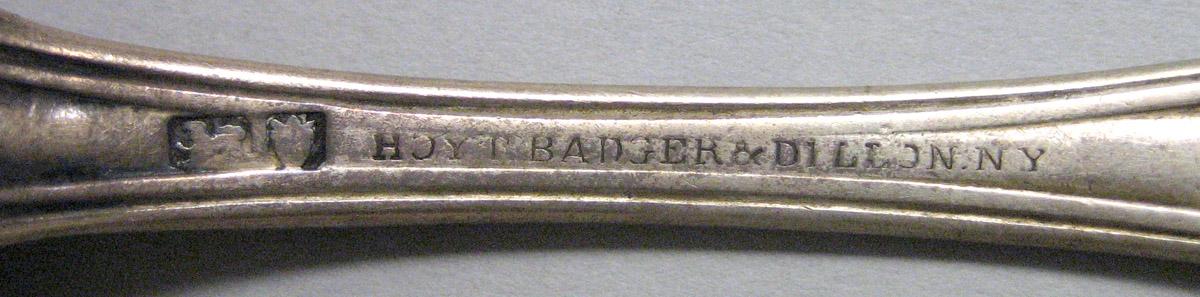 1971.0055 Silver Spoon mark