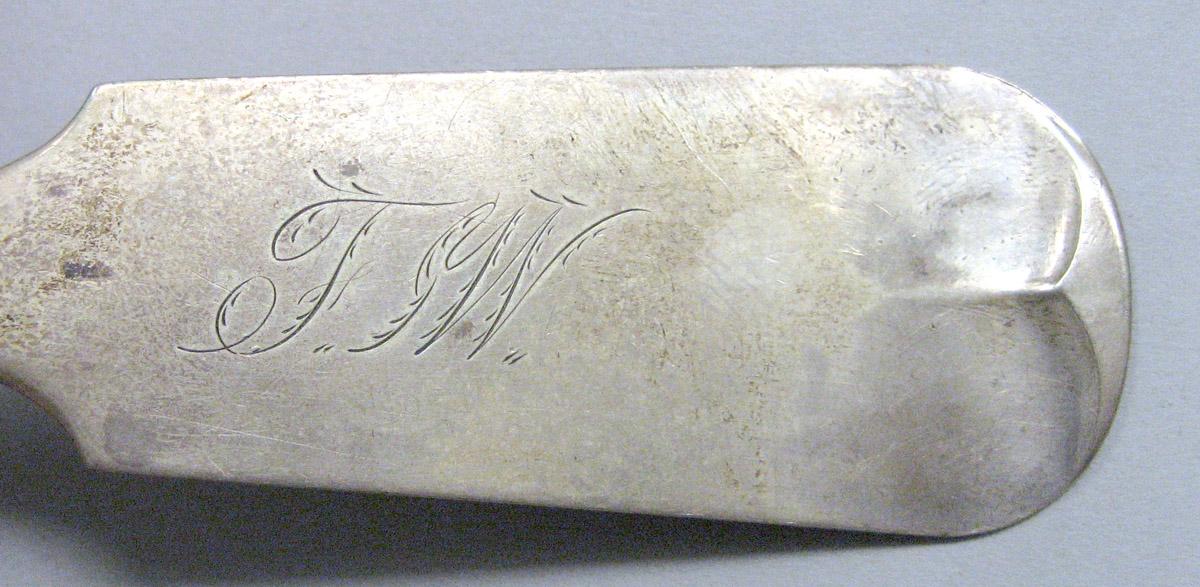 1971.0056 Silver Spoon engraving