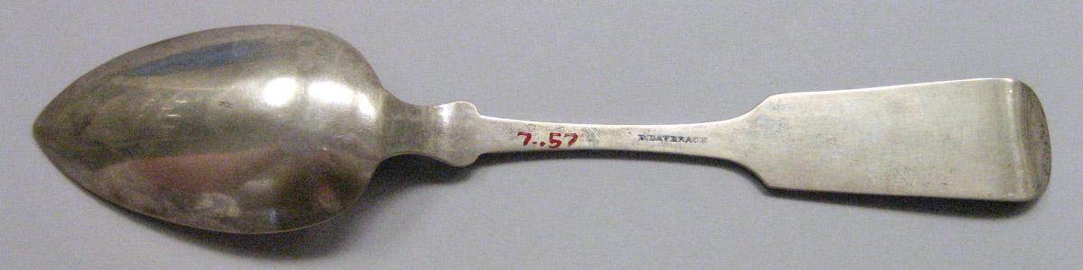 1971.0057 Silver Spoon underside
