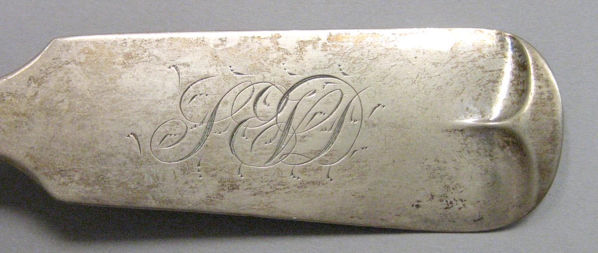 1971.0057 Silver Spoon engraving