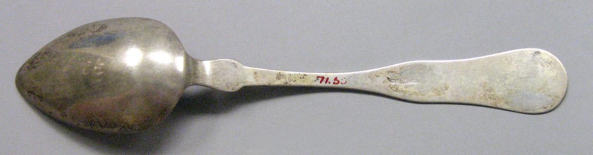 1971.0060 Silver Spoon underside
