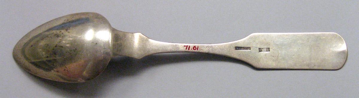 1971.0061 Silver Spoon underside