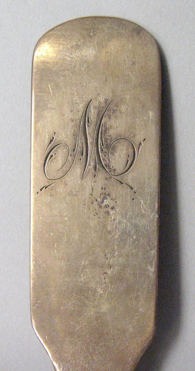 1971.0061 Silver Spoon engraving