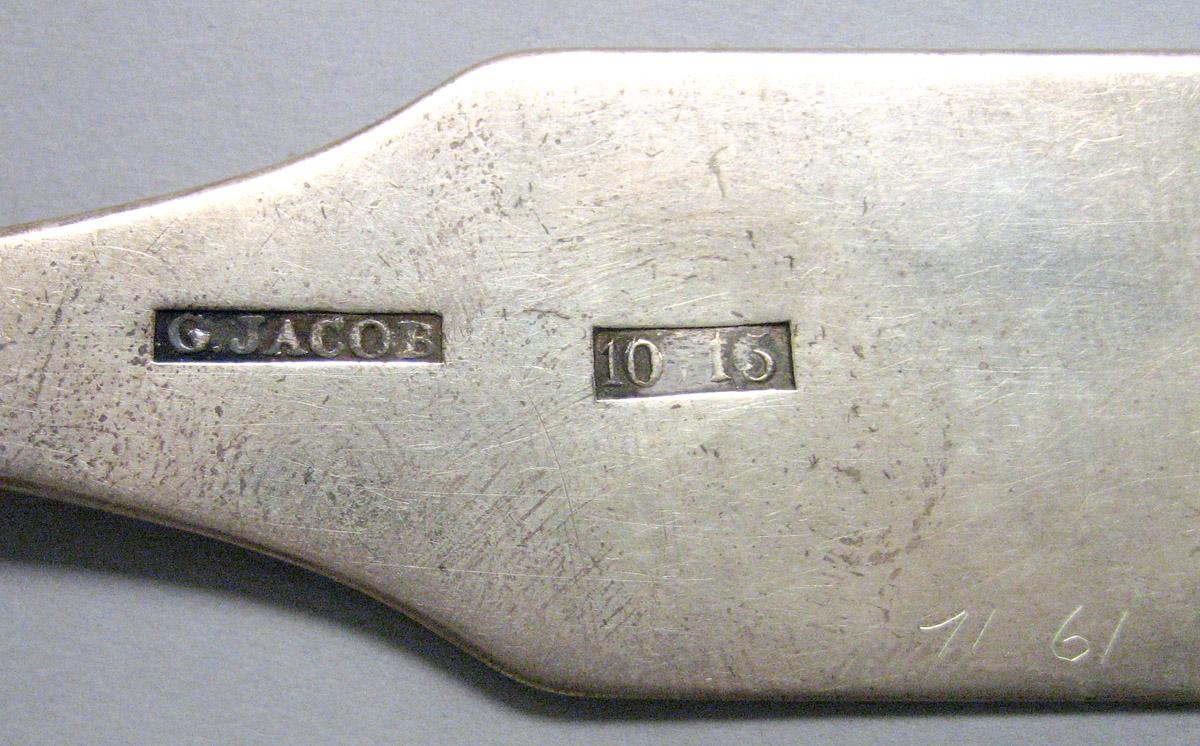 1971.0061 Silver Spoon mark