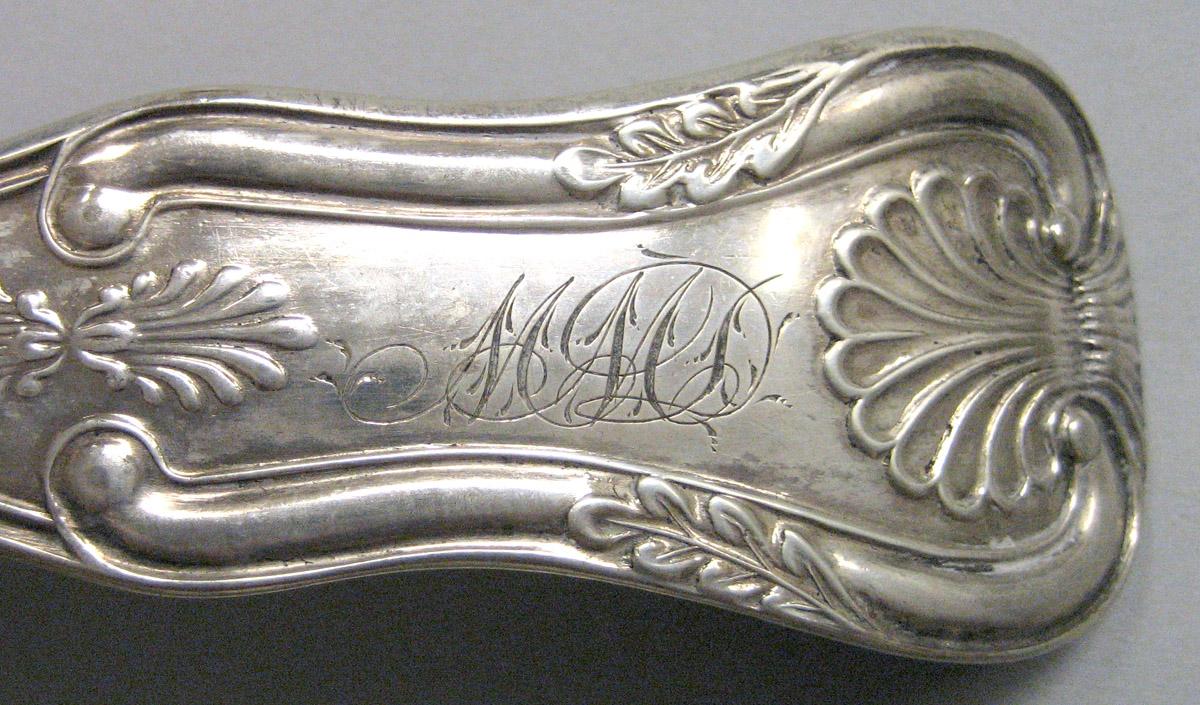 1971.0062 Silver Spoon engraving