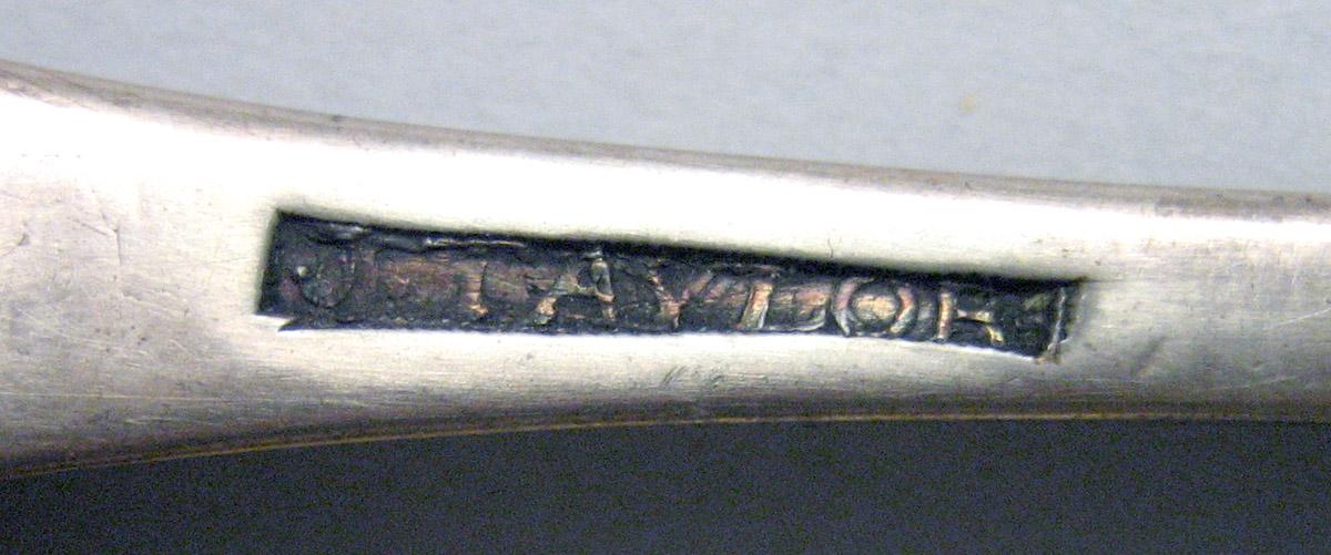 1971.0063 Silver Spoon mark