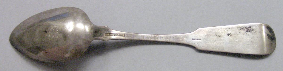 1971.0064 Silver Spoon underside